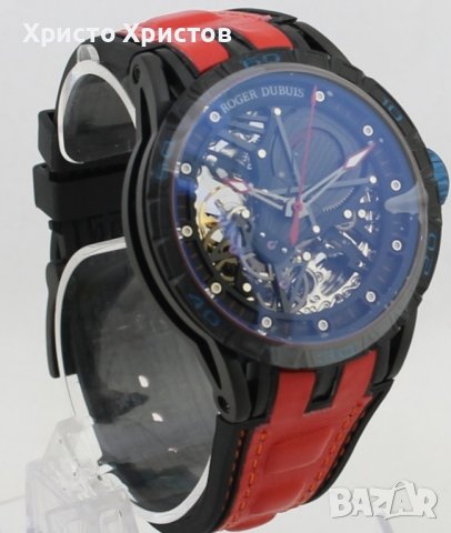Мъжки механичен луксозен часовник Roger Dubuis Excalibur, снимка 3 - Мъжки - 41635232
