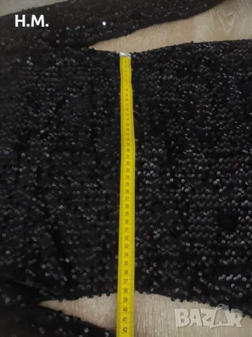 Рокля с пайети , снимка 4 - Рокли - 48084704