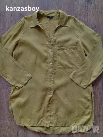 MASSIMO DUTTI - дамска рокля лен р-р 42 М/L