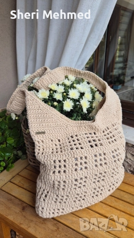 ръчно плетени чанти, снимка 6 - Чанти - 51996613