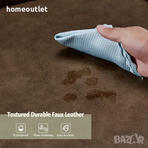 Трапезни столове, к-т от 2бр C-KDC072BR, снимка 4 - Столове - 48894920