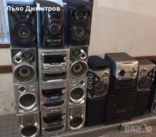 Аудио системи SONY - PANASONIC - AIWA- PHILIPS -JVC - SHARP - TECHNICS , снимка 3 - Аудиосистеми - 51622720