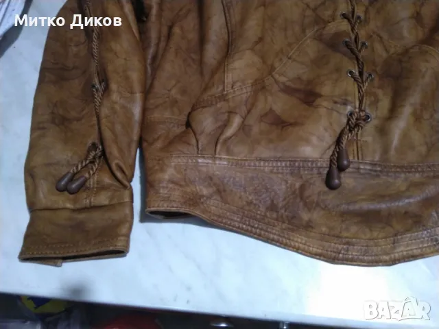 Salem CUIR VÉRITABLE  женско яке винтидж марково рокерско  естествена кожа размер №42, снимка 17 - Якета - 48428105