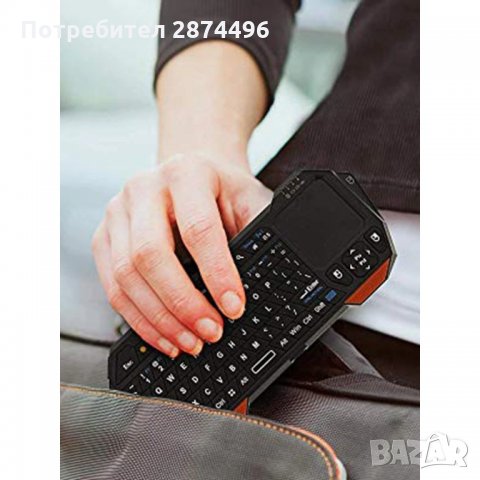 BT05 Безжична клавиатура с тъчпад за управление на смарт телевизори, снимка 7 - Друга електроника - 35820043