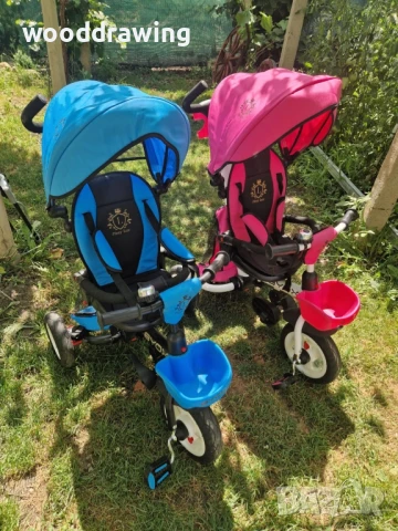 Детски триколки за близнаци