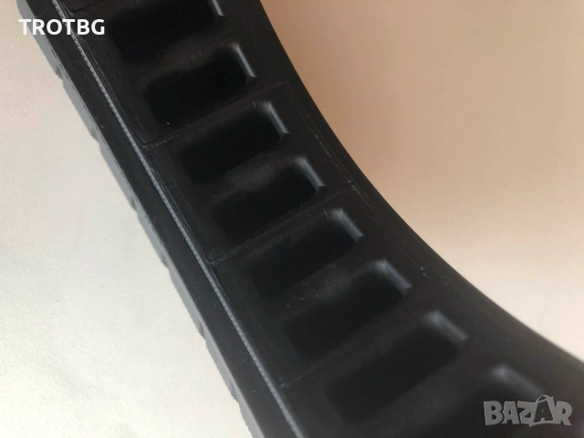 Плътна гума NEDONG 10X2.125-6.5 със син ринг, снимка 5 - Други спортове - 53774305