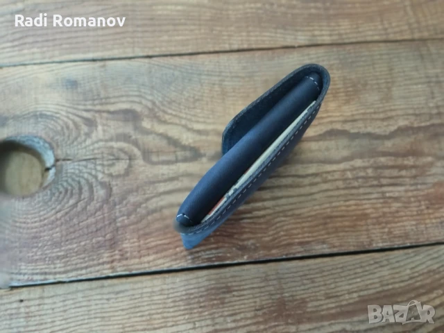 Джобен мъжки кожен портфейл , снимка 5 - Портфейли, портмонета - 50941213