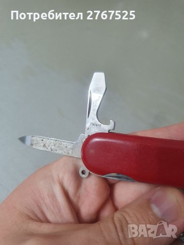 Швейцарски Wenger туристически джобен мулти нож острие, снимка 5 - Ножове - 41364082