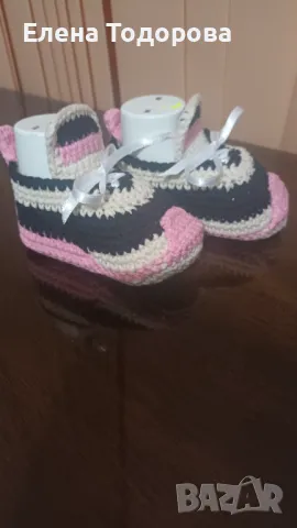 Маратонки изплетени на една кука , снимка 2 - Детски маратонки - 47294202