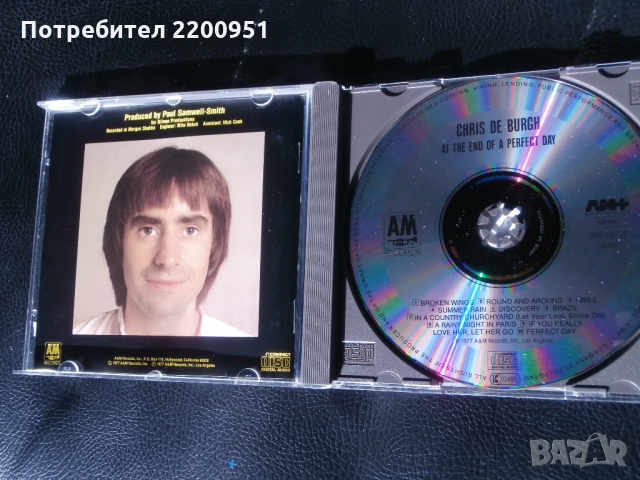 CHRIS DE BURGH, снимка 3 - CD дискове - 36065192