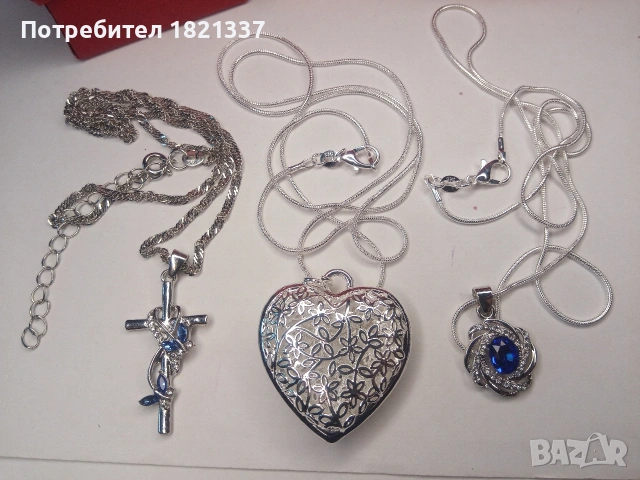 Лот колиета, снимка 11 - Бижутерийни комплекти - 53379654