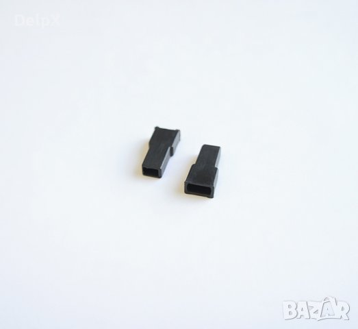 Капачка/маншон за кабелна обувка PVC черна 6,3mm, снимка 1 - Друга електроника - 42588881