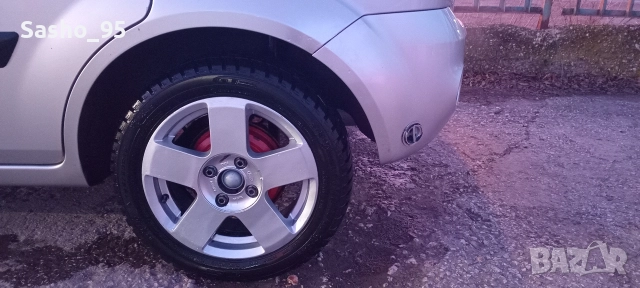 Фиеста 1.6,100кс 2007г, снимка 2 - Автомобили и джипове - 52868529