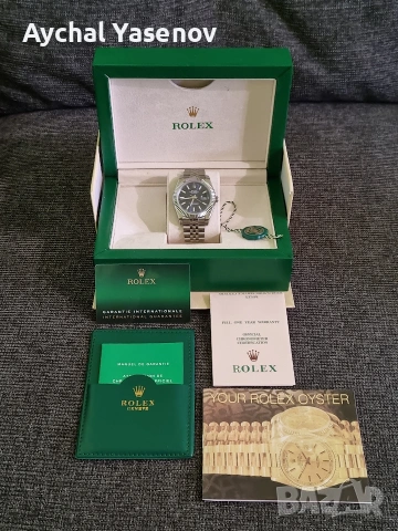 Rolex Datejust 41 Blue Dial - Пълен Комплект