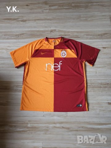 Оригинална мъжка тениска Nike Dri-Fit x F.C. Galatasaray / Season 17-18 (Home), снимка 1 - Тениски - 37070235