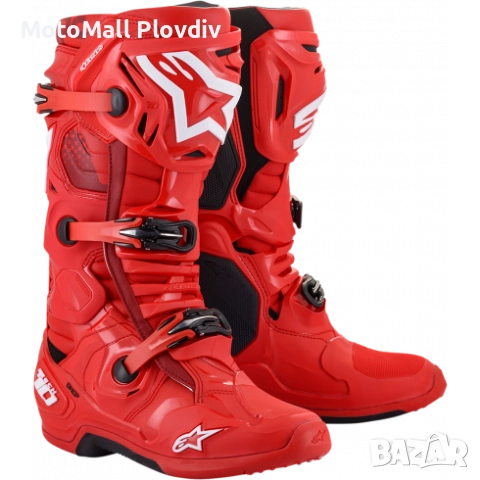Мотокрос ботуши ALPINESTARS TECH 10 РАЗЛИЧНИ ЦВЕТОВЕ , снимка 4 - Аксесоари и консумативи - 51473257