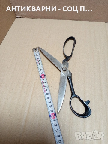 Стара Немска Кожарска Ножица D.P.R.K. Номер 358., снимка 14 - Антикварни и старинни предмети - 53067392