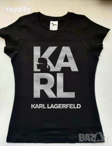 Karl Lagerfeld дамски тениски Различни дизайни , снимка 2 - Тениски - 49458648