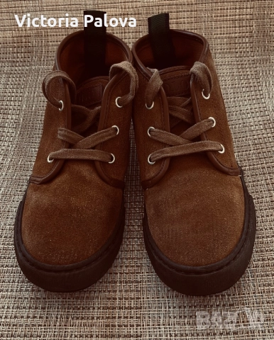 Мега удобни луксозни боти POLO RALPH LAUREN CHETT SUEDE CHUKKA BOOTS , снимка 3 - Детски боти и ботуши - 52265636