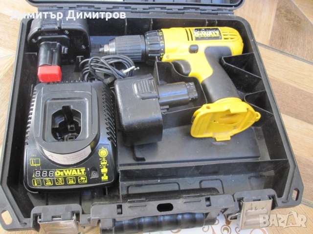 Продавам винтоверт DEWALT DC 756 с батерии Li-ion 2.5 Ah, снимка 10 - Винтоверти - 53114679