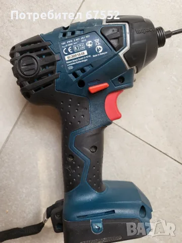 Импакт Bosch GDR 18V-LI. Само машина, без батерии зарядно. , снимка 2 - Други инструменти - 55859055
