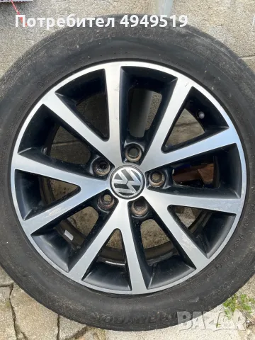 Продавам отигинални джанти за Volkswagen, снимка 2 - Гуми и джанти - 56081084
