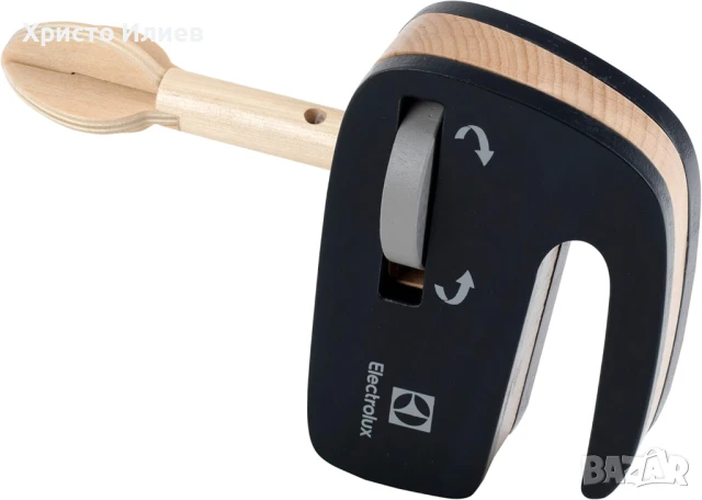 Дървен ръчен миксер с въртяща бъркалка за малки готвачи, снимка 5 - Други - 51095057