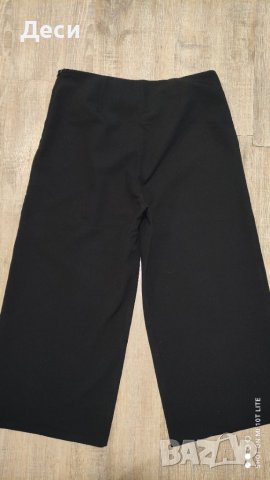 черен къс  актуален панталон , снимка 2 - Панталони - 40761753