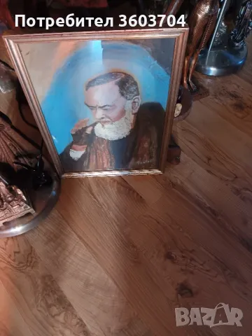 картина на италиански светец, снимка 1