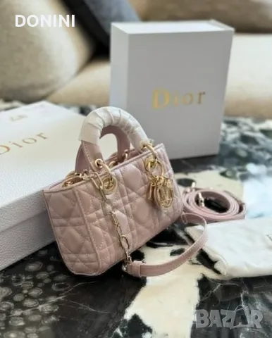 Christian Dior Дамска чанта, кожа, снимка 3 - Чанти - 56323538