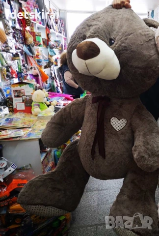 Огромен Плюшен Мечок - Тъмен или Светъл, снимка 6 - Плюшени играчки - 38566993