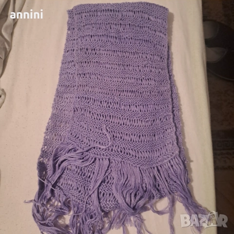 дамски  шалове  различни  цветове плетени ръчно  вълна, снимка 18 - Спортна екипировка - 37768154