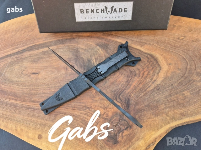 Нож Benchmade Socp Dagger с фиксирано острие и кания 176BK, снимка 8 - Ножове - 52867142