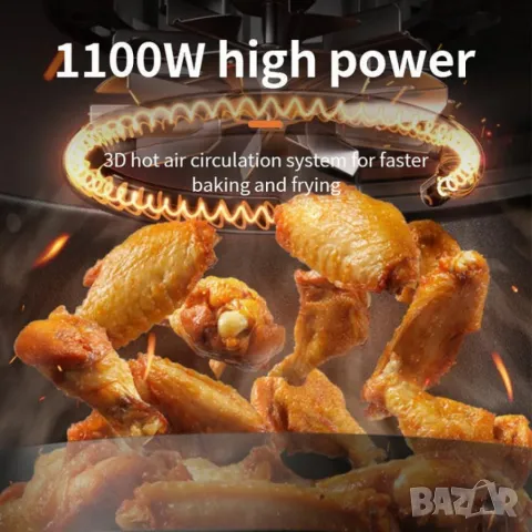 Мощен еър фрайър 5.5L Sokany SK-ZG-8046, снимка 1