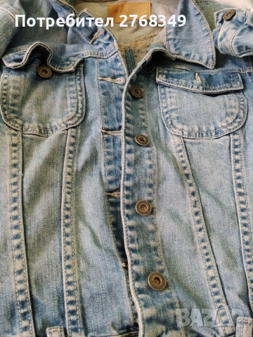 Дамско дънково яке , снимка 4 - Якета - 53833929