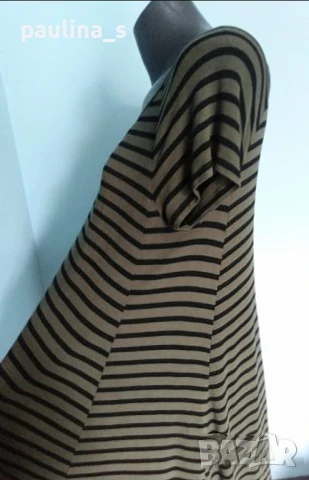 Два броя / Еластична рокля тип туника на райета "love FIRE" и "Old navy" by Gap , снимка 15 - Рокли - 30343488