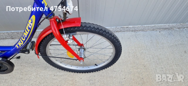 Велосипед Triumph колело 20", снимка 7 - Велосипеди - 53777469