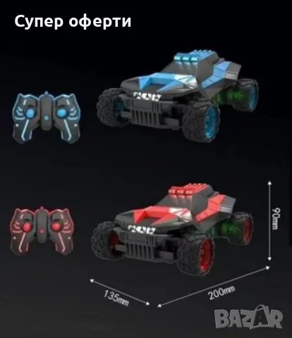 Високоскоростен джип с дистанционно управление – Светлина и дрифт във всяка игра