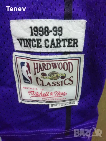 Toronto Raptors 1998-99 Vince Carter Mitchell & Ness Swingman оригинален баскетболен потник Jersey, снимка 5 - Тениски - 48610959