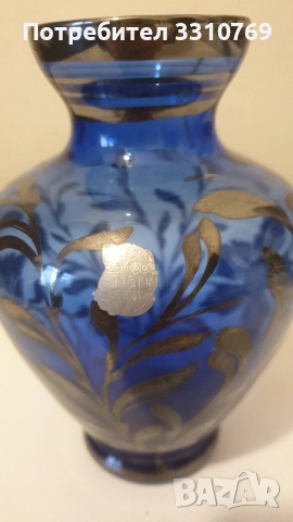 Декоративни стъклени вази Мурано, стил "Арт нуово"., снимка 10 - Вази - 52432679