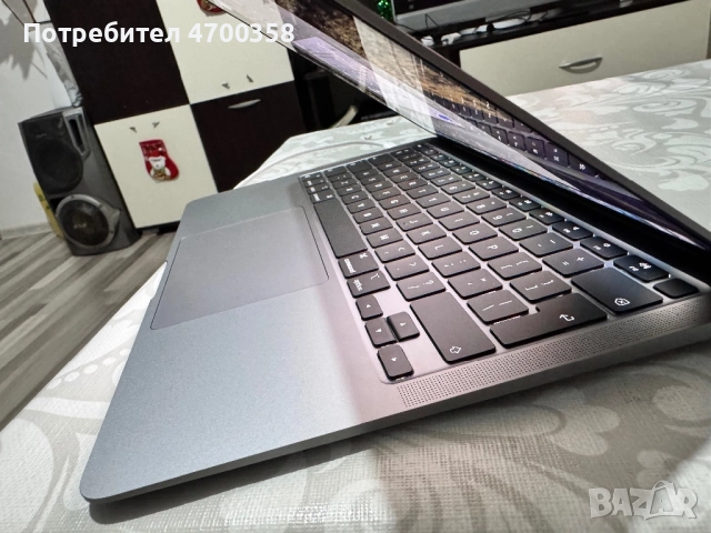 Продава се лаптоп Apple MagBook air 13.3" 256 Space Gray ,Apple M1, снимка 4 - Лаптопи за работа - 52989722