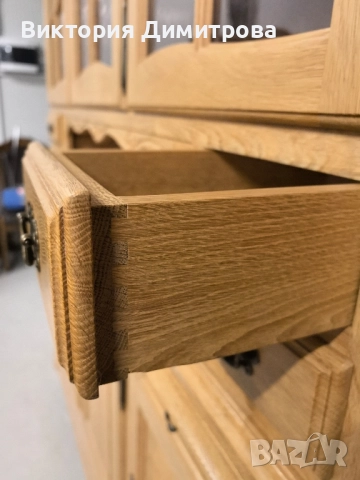 Витрина - бюфет МАСИВ, снимка 12 - Секции и витрини - 52890926