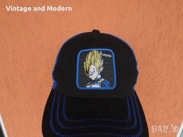 VEGETA Super Saiyan Capsule Corp Dragon Ball оригинална шапка с козирка