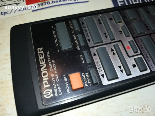 PIONEER CU-AZ019 AUDIO REMOTE-ВНОС SWISS 2606231713, снимка 2 - Ресийвъри, усилватели, смесителни пултове - 41361730