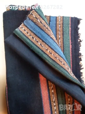 Черга,Българска,,Кюстендилско,Ръчно Тъкана, снимка 6 - Килими - 47954939