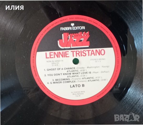 Lennie Tristano – 1979 - Lennie Tristano(Fabbri Editori – GdJ 13)(Jazz), снимка 13 - Грамофонни плочи - 44827548