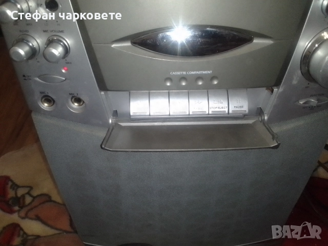 караоке тонколона работи на. AUX може и 12 волта да работи , снимка 4 - Тонколони - 51449010