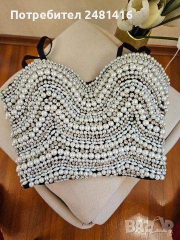 дамски топ, бюстие , снимка 8 - Корсети, бюстиета, топове - 53811170