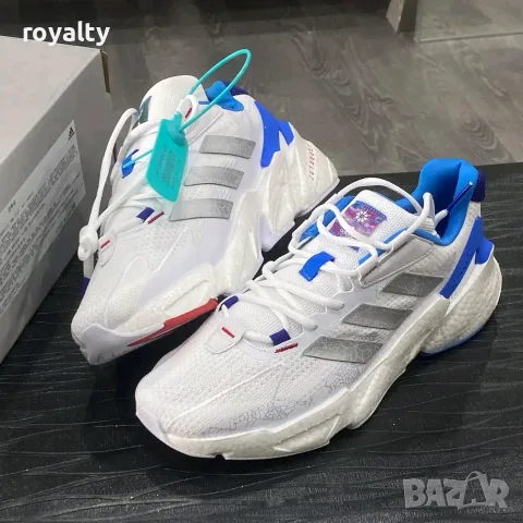 Adidas X9000L4 Цвят- Бяло и Зелено Нови Мъжки Маратонки Адидас с Кутия 