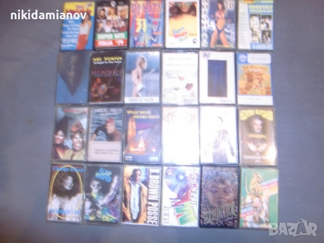 Продавам аудиокасетки с музика ефтино, снимка 13 - Аудио касети - 53470802